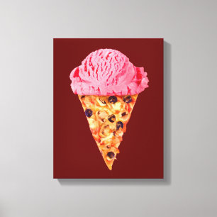 Toile Tablette de pizza à glace