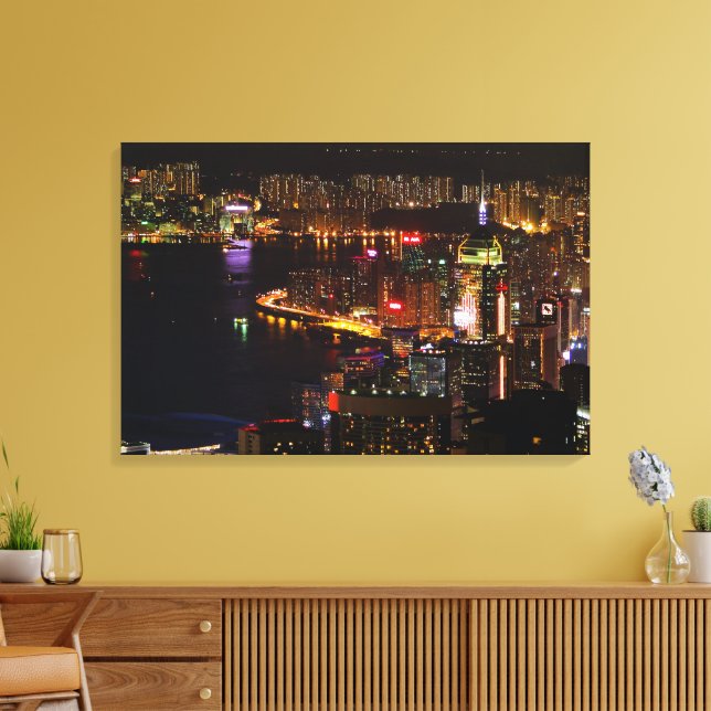 Toile Tablette d'étirement de la cape de Hong Kong (Insitu(Salon))