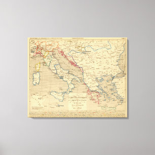 Toile Tabouret de L'Empire, La Grece et l'Italie