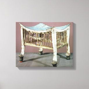 Toile Tabouret employé par l'enfant-roi au début