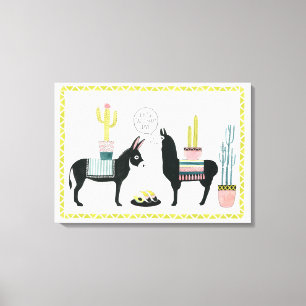 Toile Taco à propos d'amour