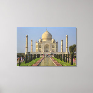 Toile Taj Mahal, un mausolée situé à Agra, en Inde, 2