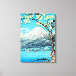 Toile Takahashi - Mont Fuji du lac Yamanaka