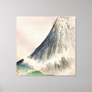Toile Takeuchi Seiho - Seihō jū in Fuji, Pl.08 (1894)