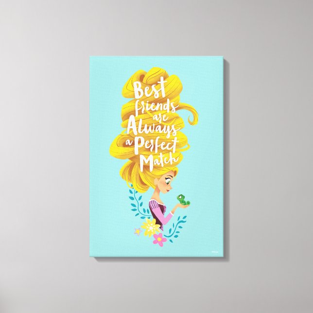 Toile Tangé | Rapunzel - Correspondance parfaite (Recto)
