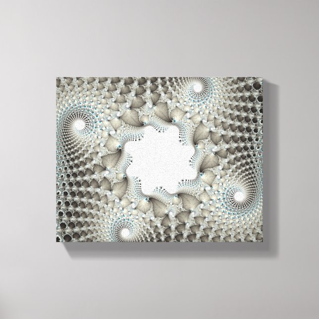 Toile Tangée en bleu (Recto)