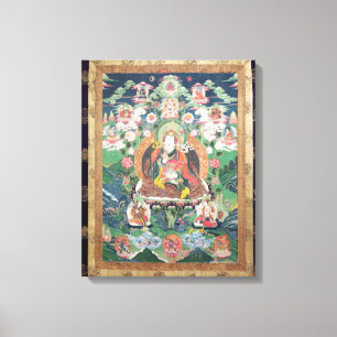 Toile Tanka de Padmasambhava, c.749 AD