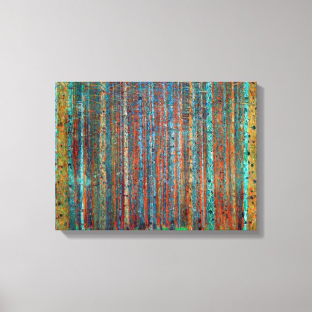 Toile Tannenwald Gustav Klimt (Recto)