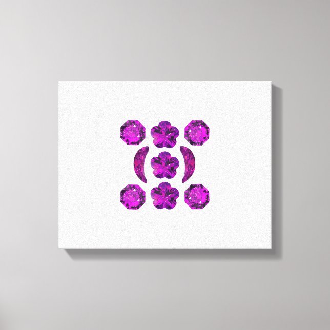 Toile Tanzanite Gemstone Purple (Recto)