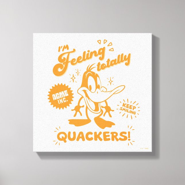 Toile Tasty Retro DAFFY DUCK™ (Recto)