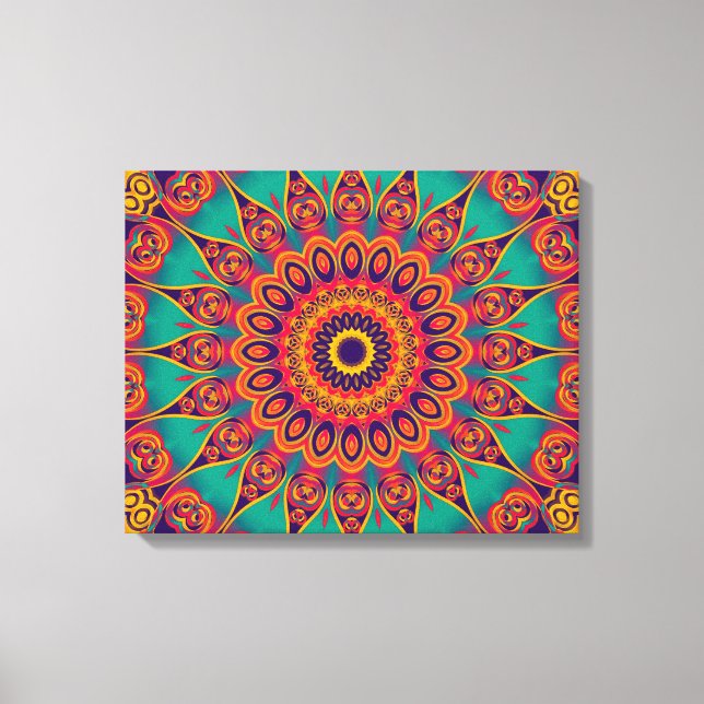 Toile Tattoo Kaleidoscope Fractal (Recto)