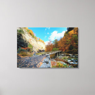 Toile Taughannock tombe parc d'état