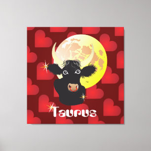 Toile Taurus April 21 to May 20 Canvas
