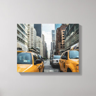 Toile Taxi Jaune de New York