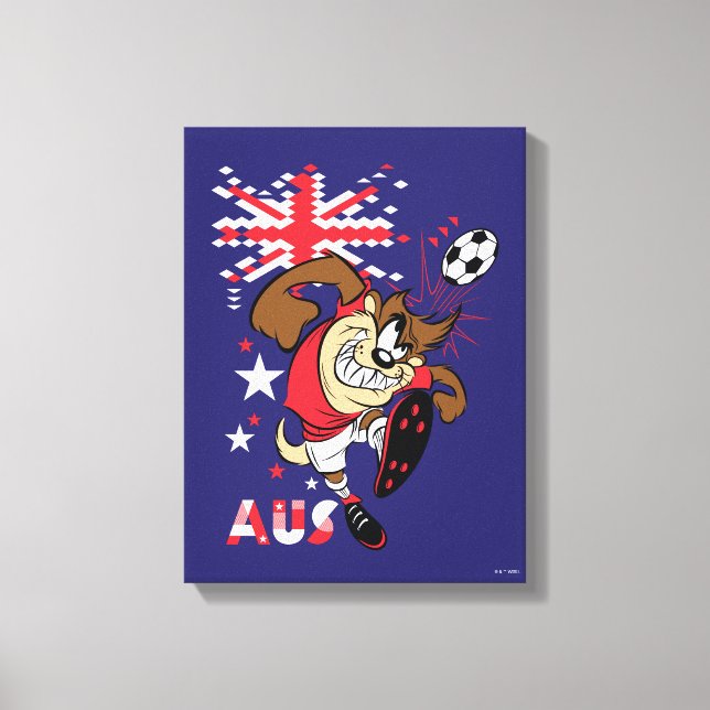 Toile TAZ™ Team Australia Soccer Graphic (Recto)