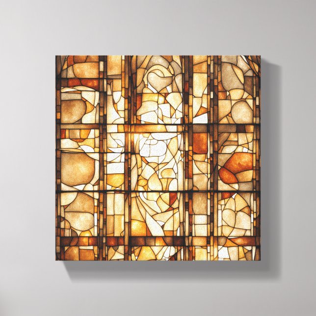 Toile Tea Abstrait Art (Recto)