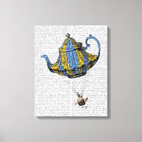 Teapot volant 3 bleu et jaune