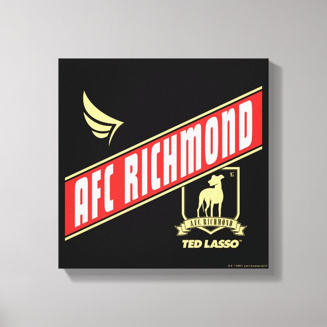 Toile Ted Lasso | AFC Richmond Athletic Banner (Recto)