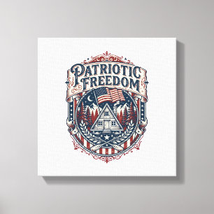Toile Tee shirt graphique vectoriel week-end cabine patr