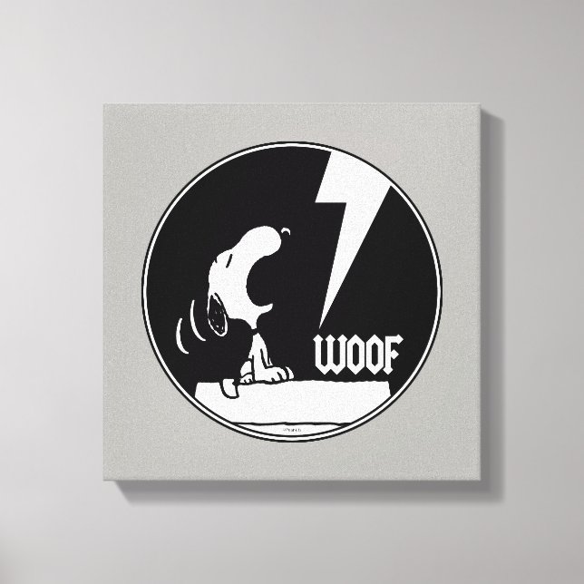 Toile Tee - shirt | Snoopy Howling (Recto)