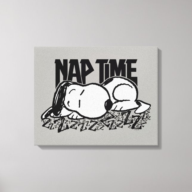 Toile Tee - shirt | Snoopy Nap Time (Recto)