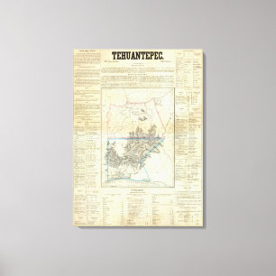 Toile Tehuantepec, Mexique