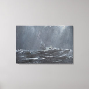 Toile Tempête de Gneisenau en Mer du Nord 1940. 2006