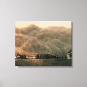 Toile Tempête de poussière