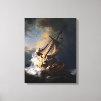 Toile Tempête sur la mer de Galilée