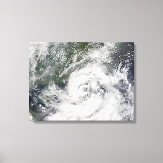 Toile Tempête tropicale Kammuri (Recto)