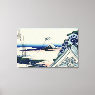 Toile Temple d'Asakusa Honganji dans la capitale