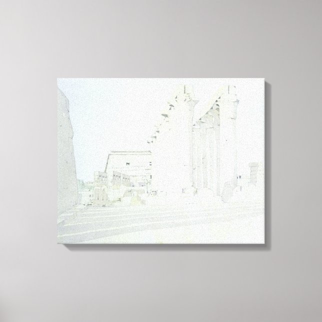 Toile Temple de Louxor (Recto)