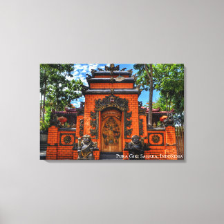 Toile Temple hindou Hindouisme Indonésie Paysage Photo