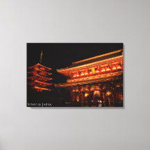 Temple Sensoji Asakusa Japon Voyage Paysage