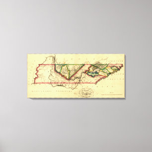 Toile TennesseePanoramic MapTennessee