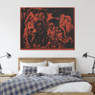 Toile Tentation de saint Antoine