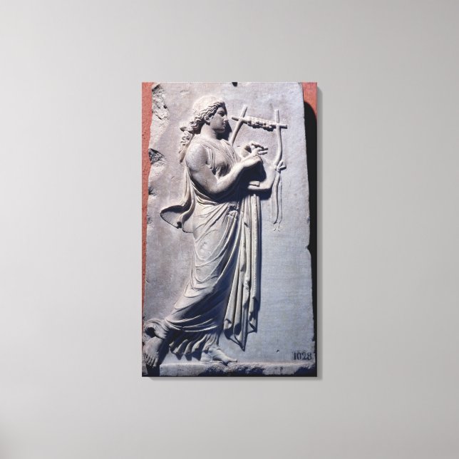 Toile Terpsichore, la muse de la danse et du chant (Recto)