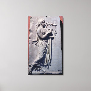 Toile Terpsichore, la muse de la danse et du chant