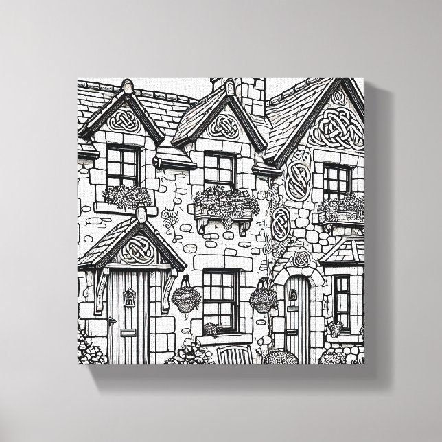 Toile Terrasse Maison #45 (Recto)