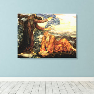 Toile Terre liée par Evelyn De Morgan, Art victorien