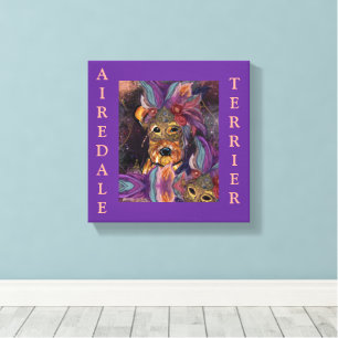 TOILE TERRIER AIREDALE  
