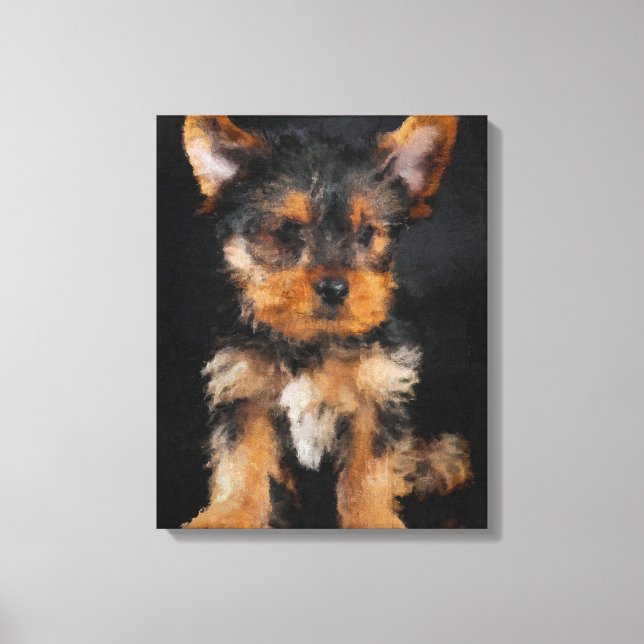 Toile Terrier du Yorkshire (Recto)