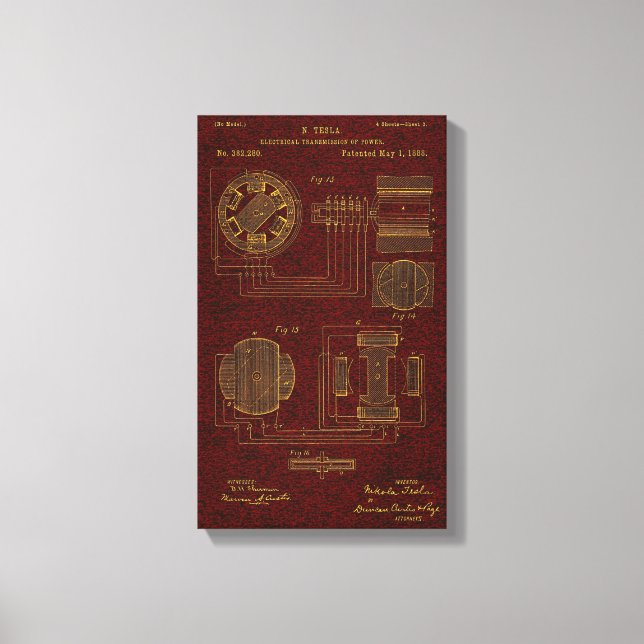 Toile Tesla Patent 00382280 Sht 3 (Recto)