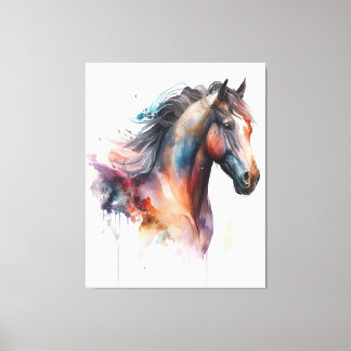Toile tête de cheval Wall art