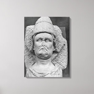 Toile Tête de l'antipape VII clément