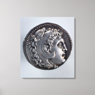 Toile Tetradrachma représentant Alexandre le Grand