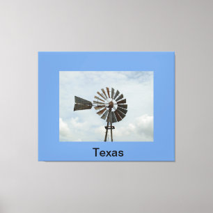 Toile Texas Windmill