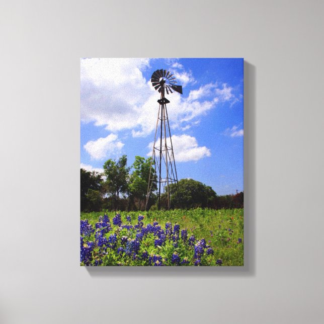 Toile Texas Windmill (Recto)