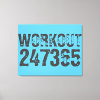 Texte usé et rayé Workout 247365 bleu