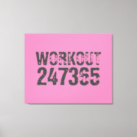 Texte usé et rayé Workout 247365 rose